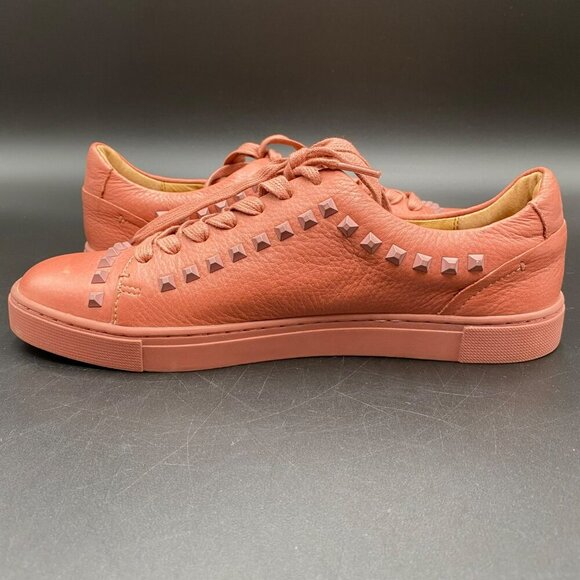 Frye Ivy Deco Stud Leather Sneakers Women's Size 9 - Picture 6 of 11